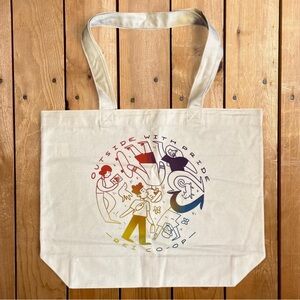 NWT REI Co-op Outside With Pride Canvas Tote Bag